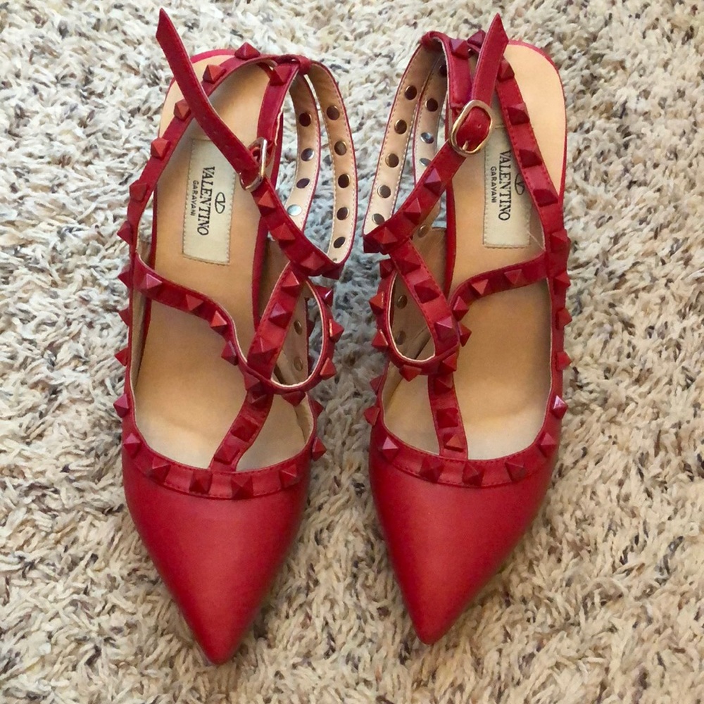 Women’s high heels red